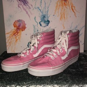 Pink Hightop Converse